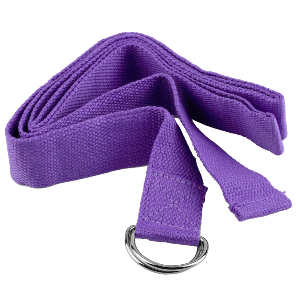 Fitness Exercise Gym & Yoga Stretch Strap D-Ring Belt